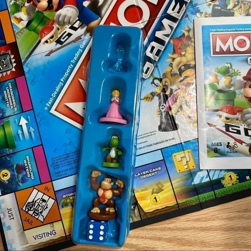 Monopoly Nintendo Gamer Board Game Mario Cart